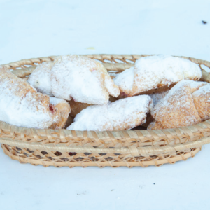 Рогульки с джемом творожные